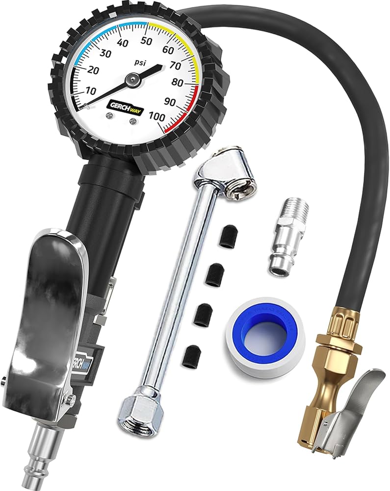 Best Pressure Gauge and Tyre Inflator for Your Vehicle