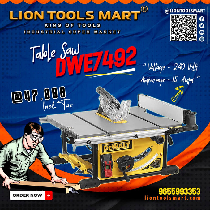 Dewalt Table Saw DWE7492