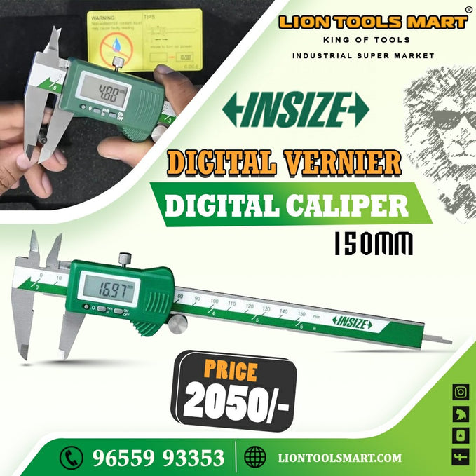Insize Digital Caliper 150mm