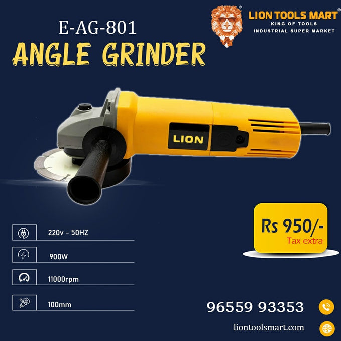 Lion Angle Grinder -E-AG-801