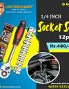 1/4 inch Socket Set -12pcs