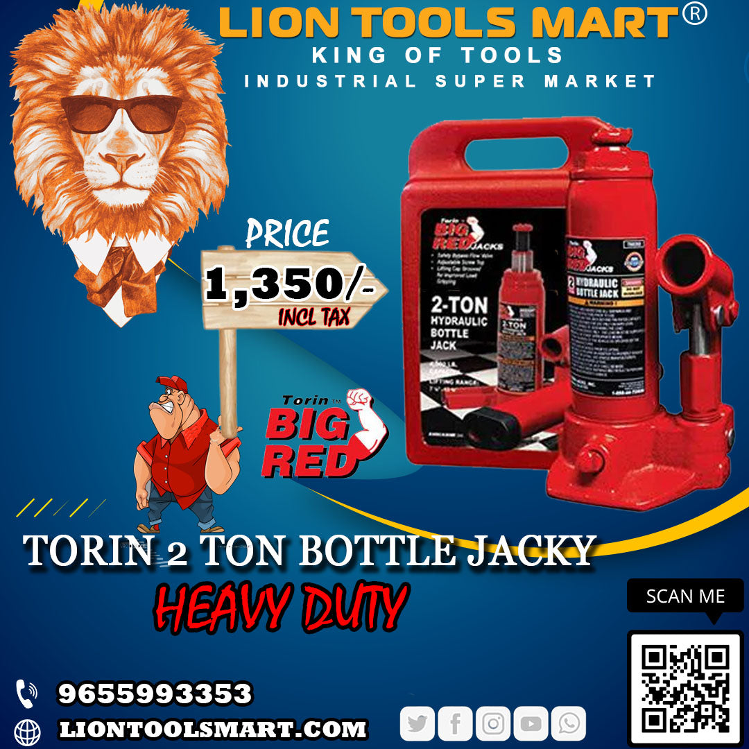 Torin Big Red 2 Ton Bottle Jacky