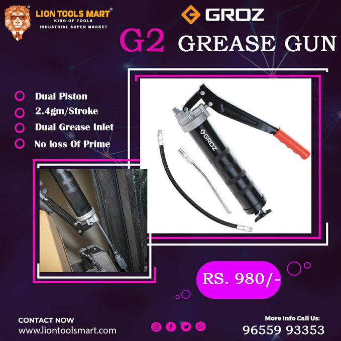 Groz G2 Grease Gun