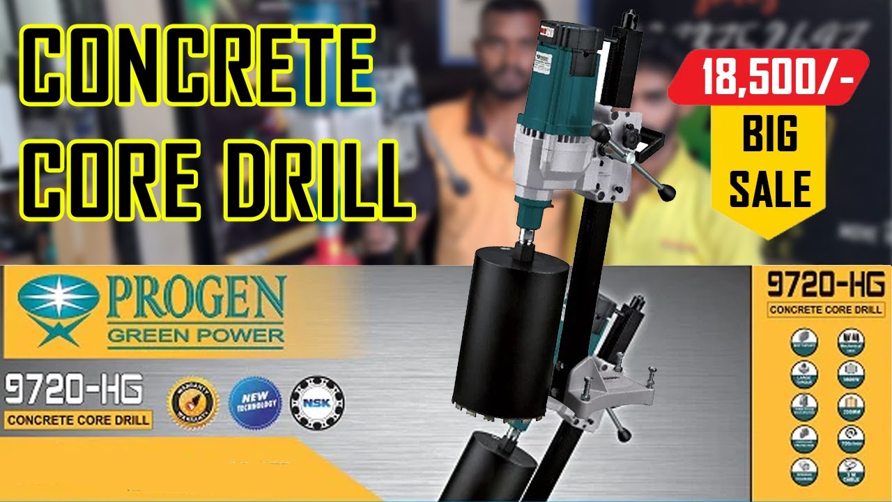 Progen Concrete Core Drilling Machine