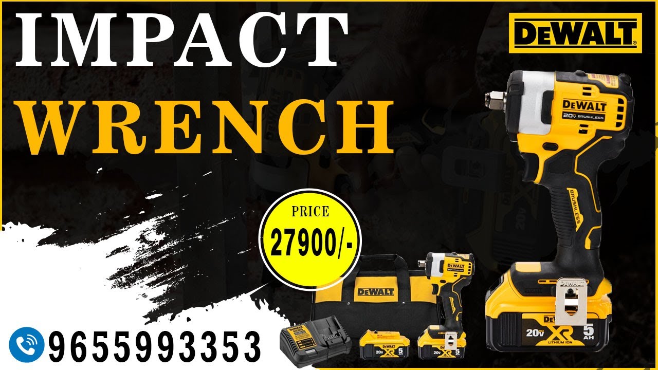 Dewalt DCF911P2 20V Max Cordless Impact Wrench