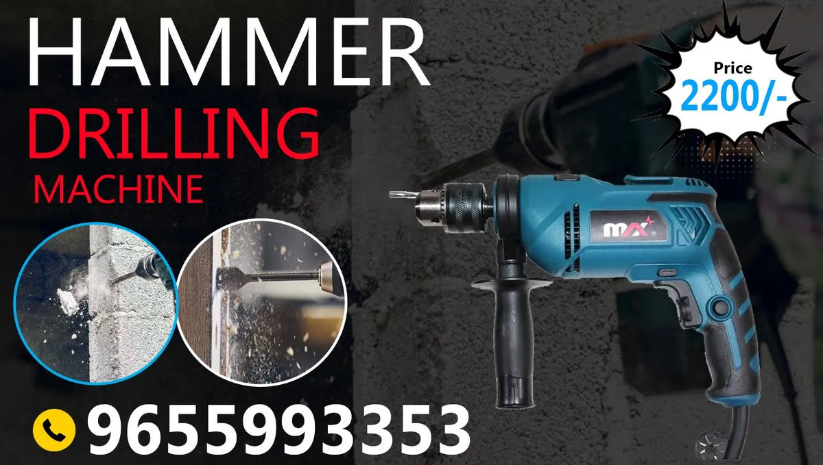 Max Hammer Drilling Machine MXD550