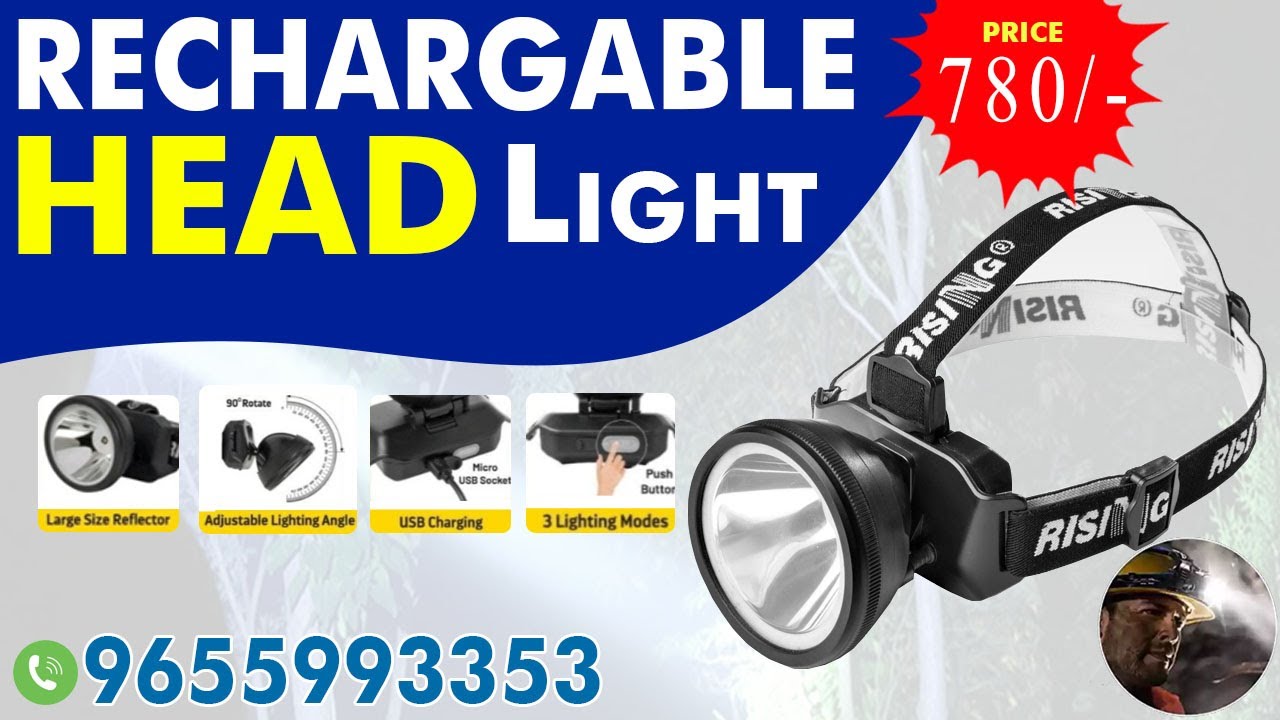 Rechargable Led Head Lamp