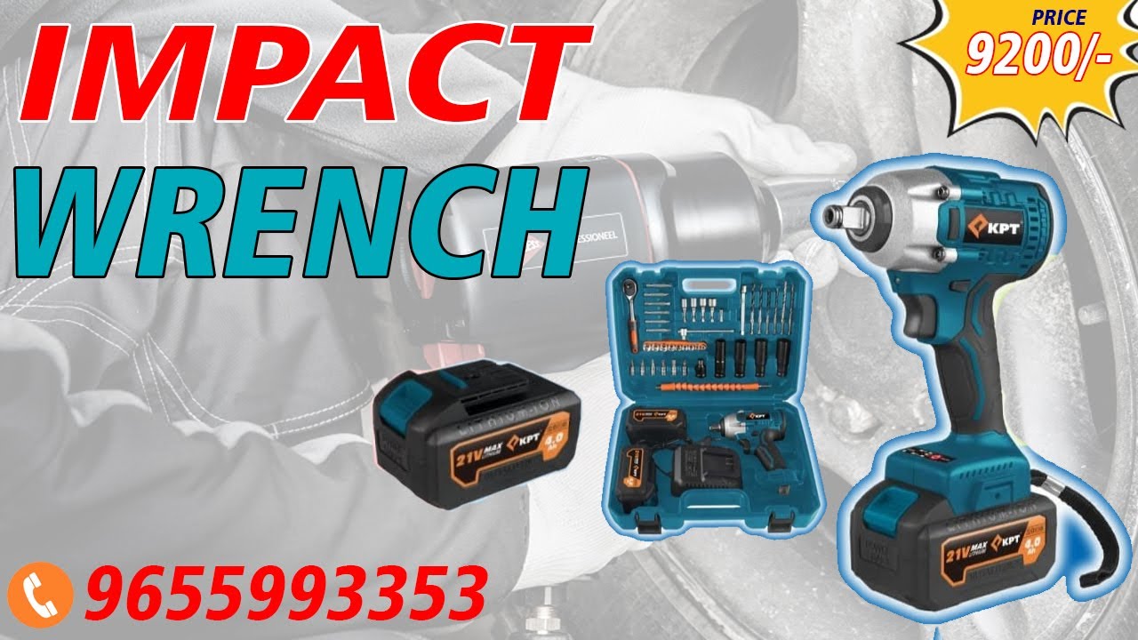 KPT  Brushless Impact Wrench Kit KIW21V