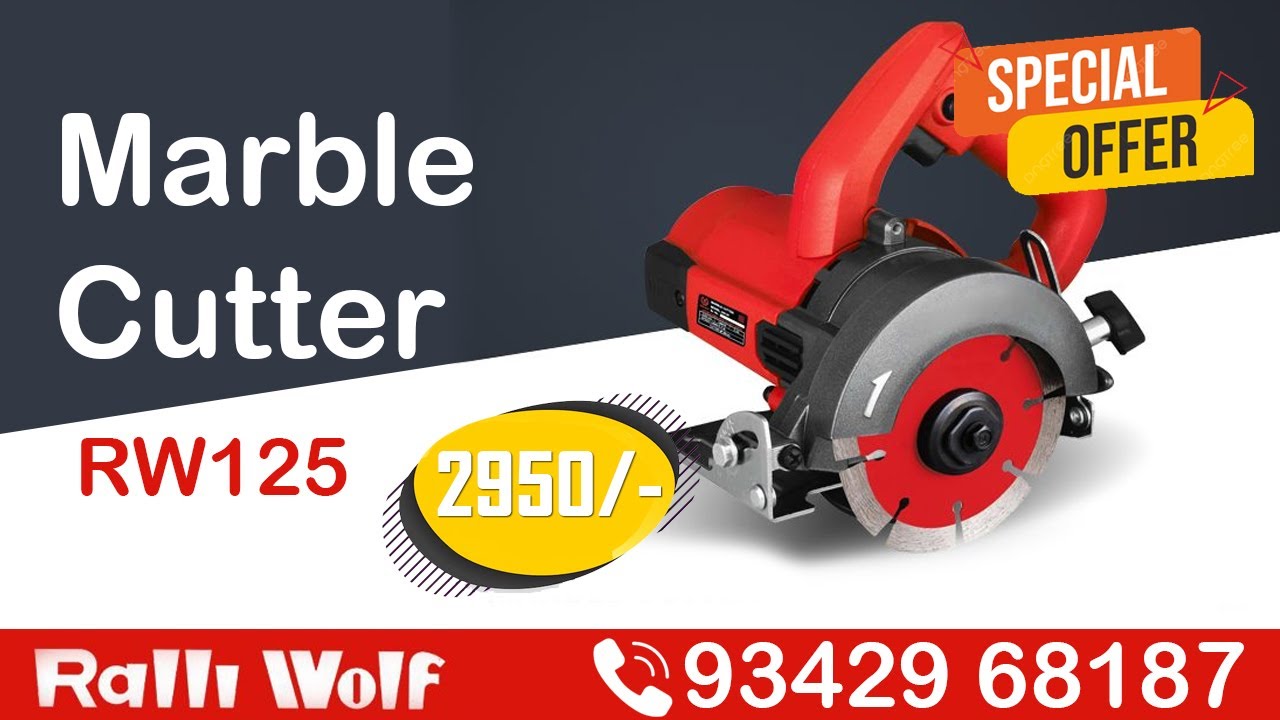 Ralli Wolf RW-125 Marble Cutter