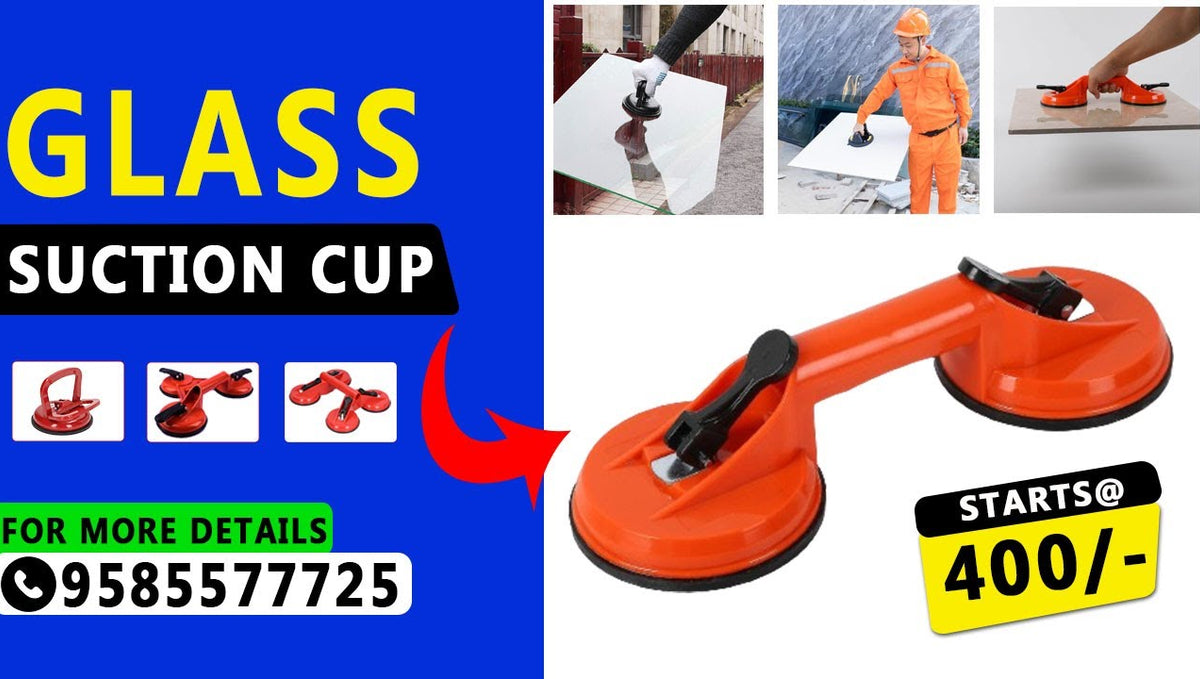 Suction cup glass lifting tool