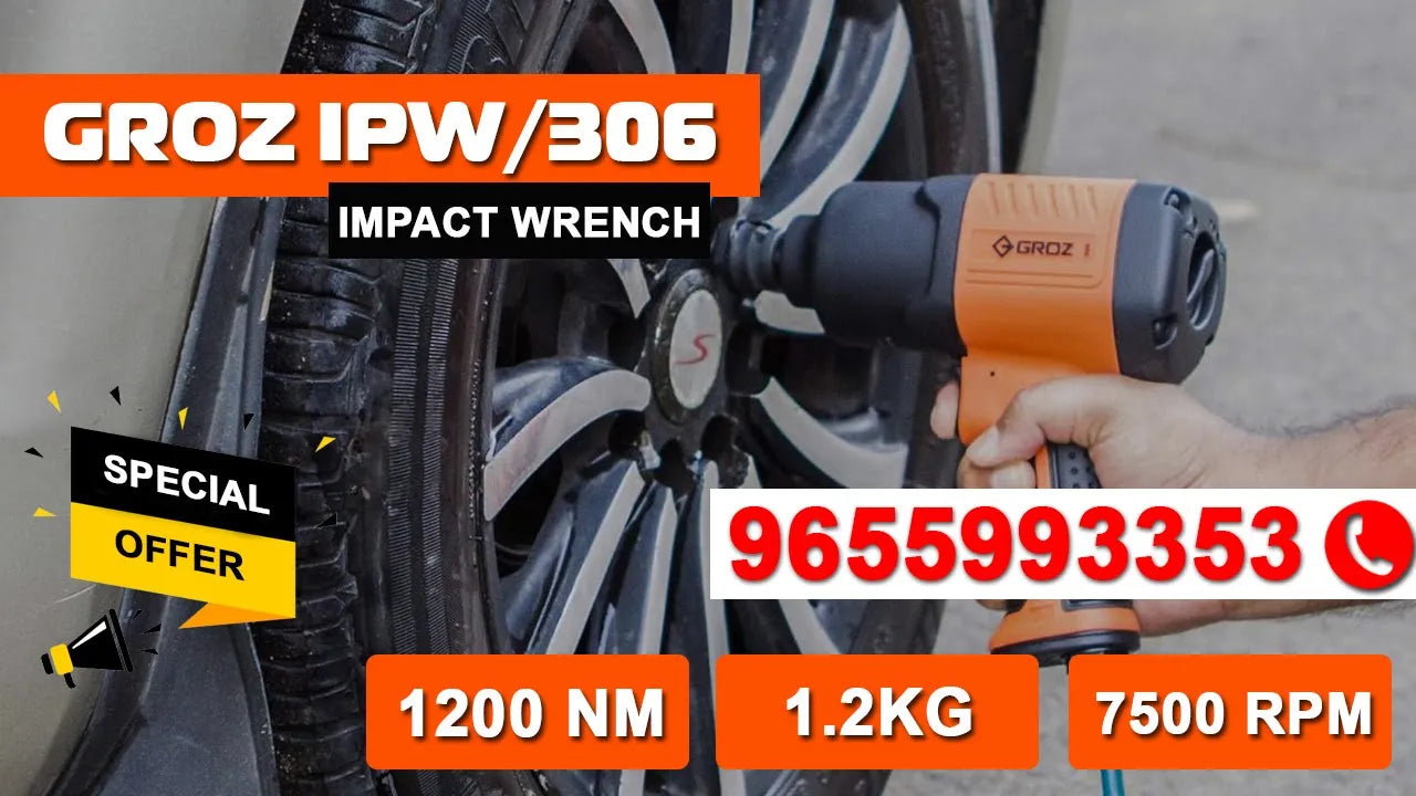 Groz Air Impact Wrench Pneumatic IPW 306