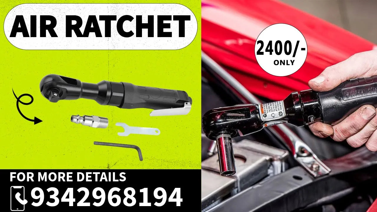 Super Fast Air Ratchet - Easily Loose and Break Nuts & Bolts