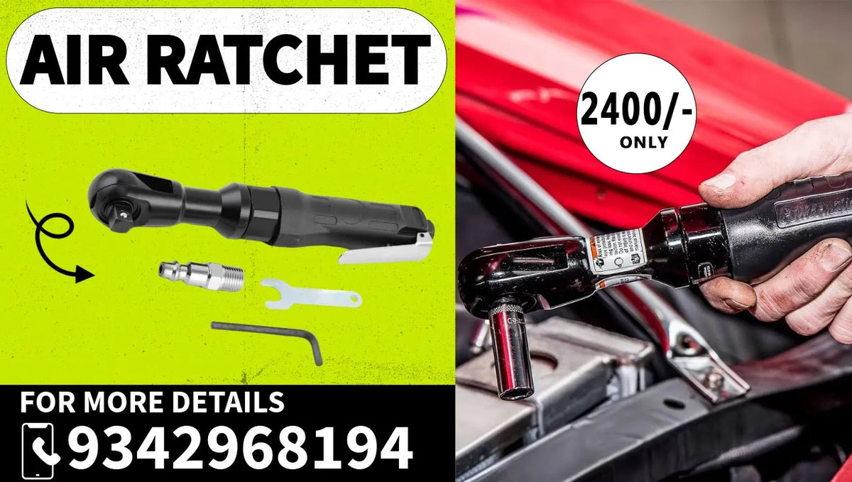 Super Fast Air Ratchet - Easily Loose and Break Nuts & Bolts