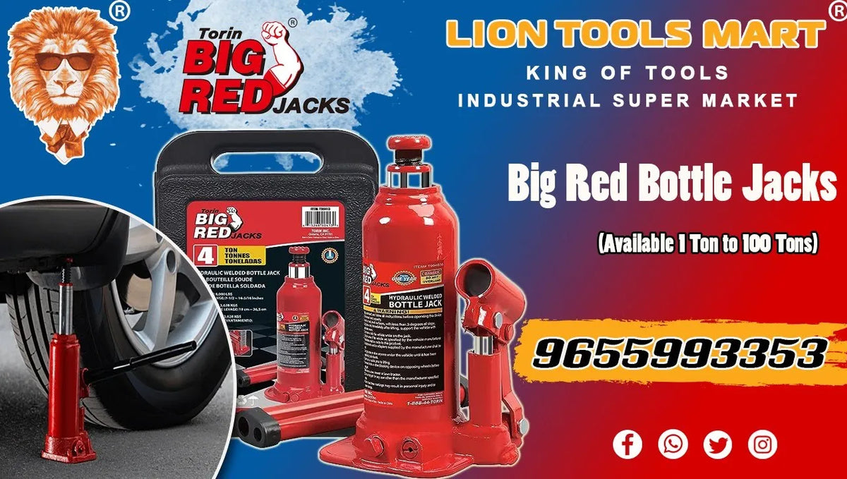 Big Red Air Hydraulic Bottle Jack Torin