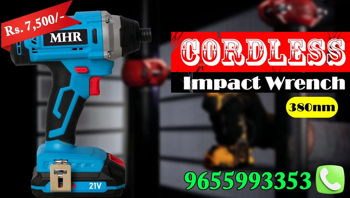 Best Cordless Impact Wrench 21V Double Battery with Charger