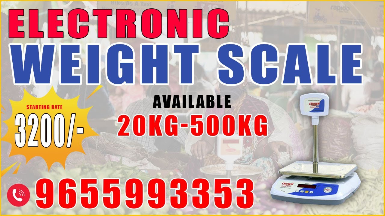 Accurate Weighing Made Easy The Convenience of Electric Weight Scales