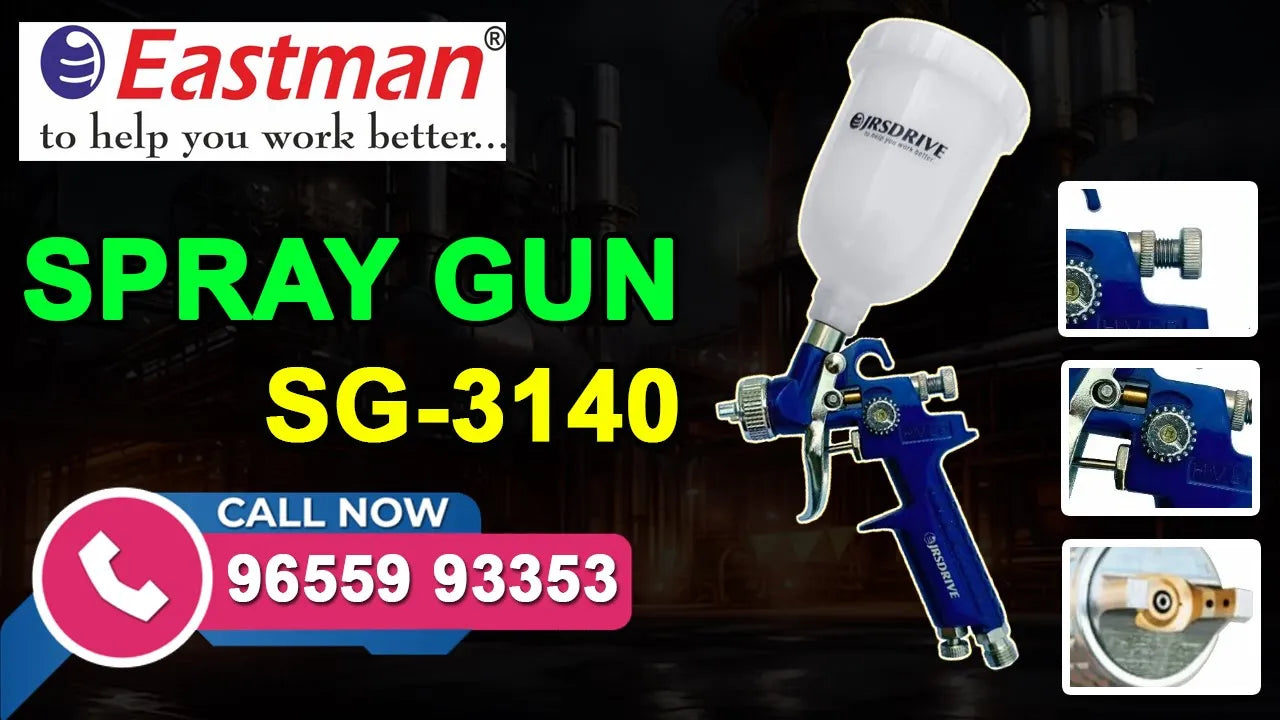 "Eastman Paint Spray Gun SG-3140 - A Professional's Best Friend for Smooth Finishes"