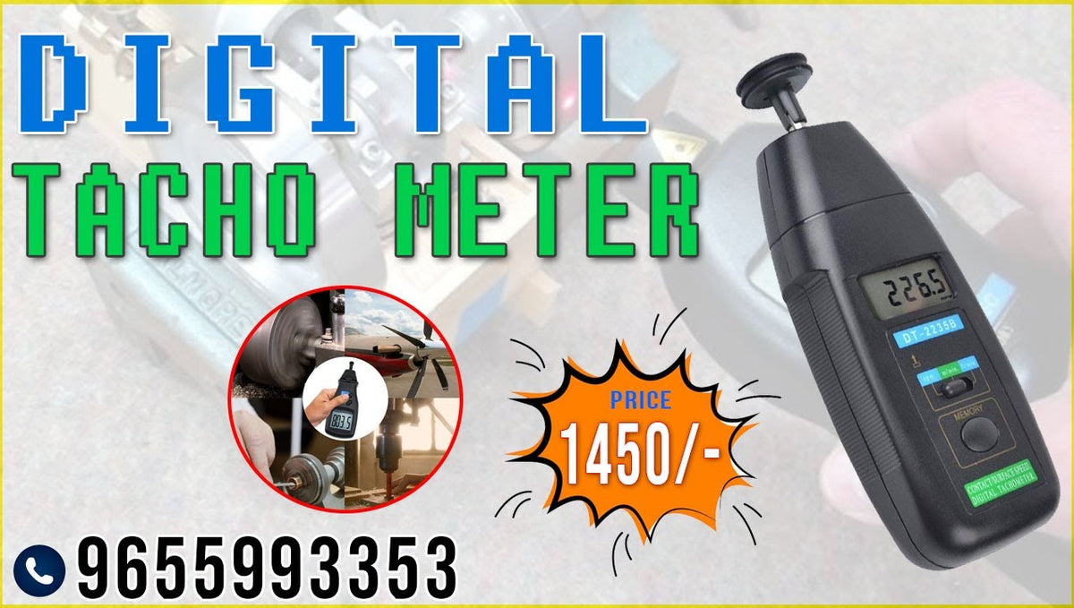 Automotive and Industrial Measurement With Tacho Meter