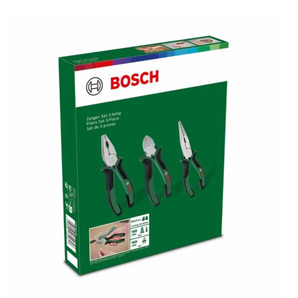 Bosch 3 Pcs Plier Set 1600A02C0S