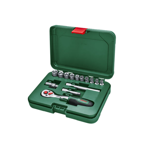 Bosch ¼” Ratchet Set 1600A02BY0 14-Pcs