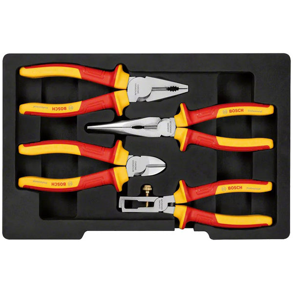 Bosch VDE Pliers Set 1600A02NG1 4pc Professional