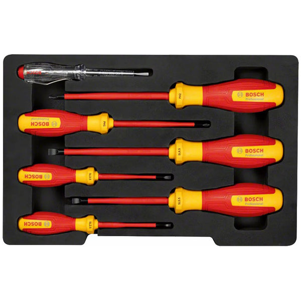 Bosch VDE Screwdriver Set SLPH 1600A02NF7 7pc Professional