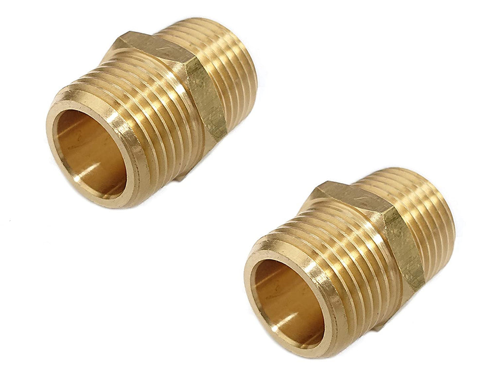 Buy 1/2x1/2 Brass Nipple Male Adopter Best Price In India | Lion Tools Mart