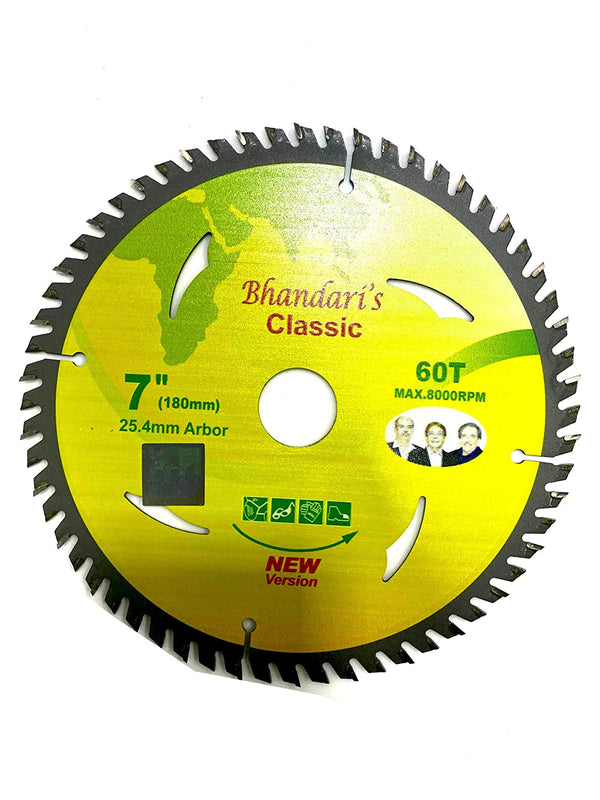 JON BHANDARI TCT SAW BLADE 7INCHX40T 25.4MM ARBOR