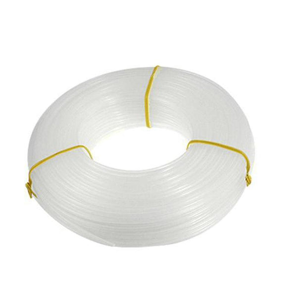 GREENTEC WHITE ROUND TRIMMER LINE/WIRE 3MMX1LB