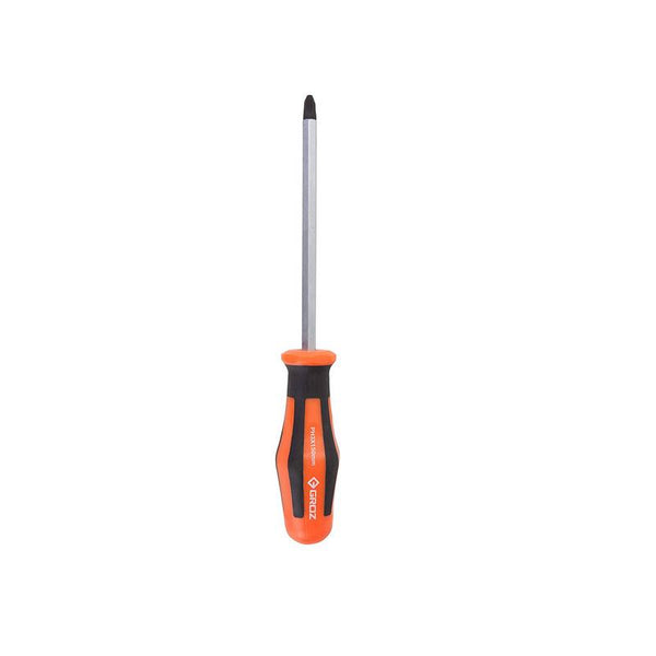 Groz screwdriver hex shank screwdriver-cushion grip Phillips Tip scdr/r/ph2/150 groz,   groz screwdriver,   groz screwdriver kits,  groz screwdriver sets,  groz screwdriver electric,  groz screwdriver sets kits,    groz socket online price,  groz hand tools,  screwdriver tool groz,  buy groz online price,  groz tools