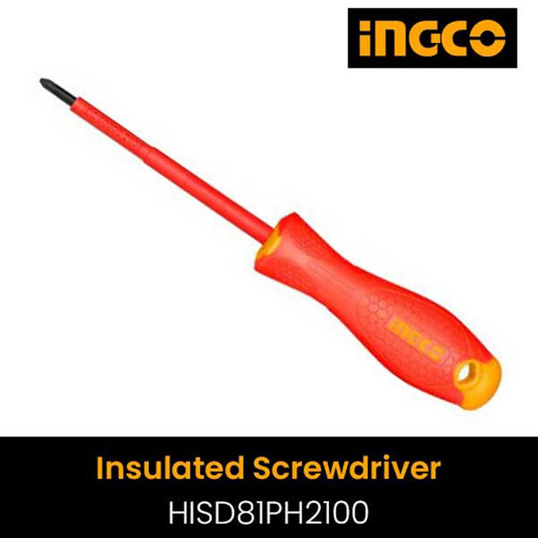 INGCO INSULATED SCREWDRIVER HISD81PH2100