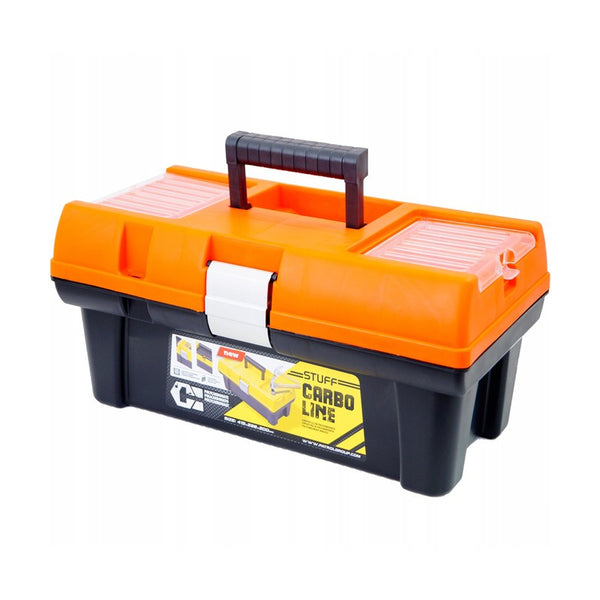 METRO PVC TOOLS BOX 12INCH (ORANGE & BLACK) HIGH QUALITY