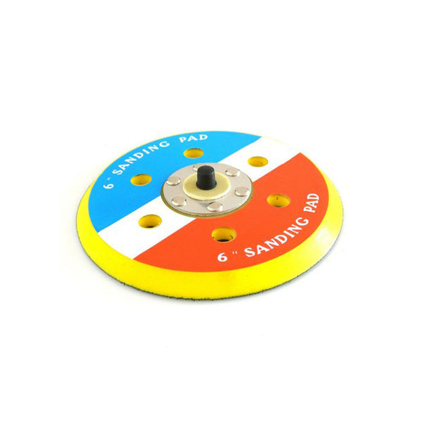 PNEUMATIC SANDING PAD WITH HOLE 6 INCH