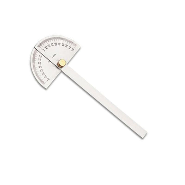 TOWER DEGREE PROTRACTOR STAINLESS STEEL SEMI CIRCULAR WITH BRASS NUT tower,  tower tools,  tower power tools,  tower tools online,  tower tools price in india,  tower hand tools,  buy best online tower tolls,  tower online price.